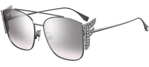 fendi ff 0380|Fendi FENDI FREEDOM FF 0380/G/S RUTHENIUM/GREY .